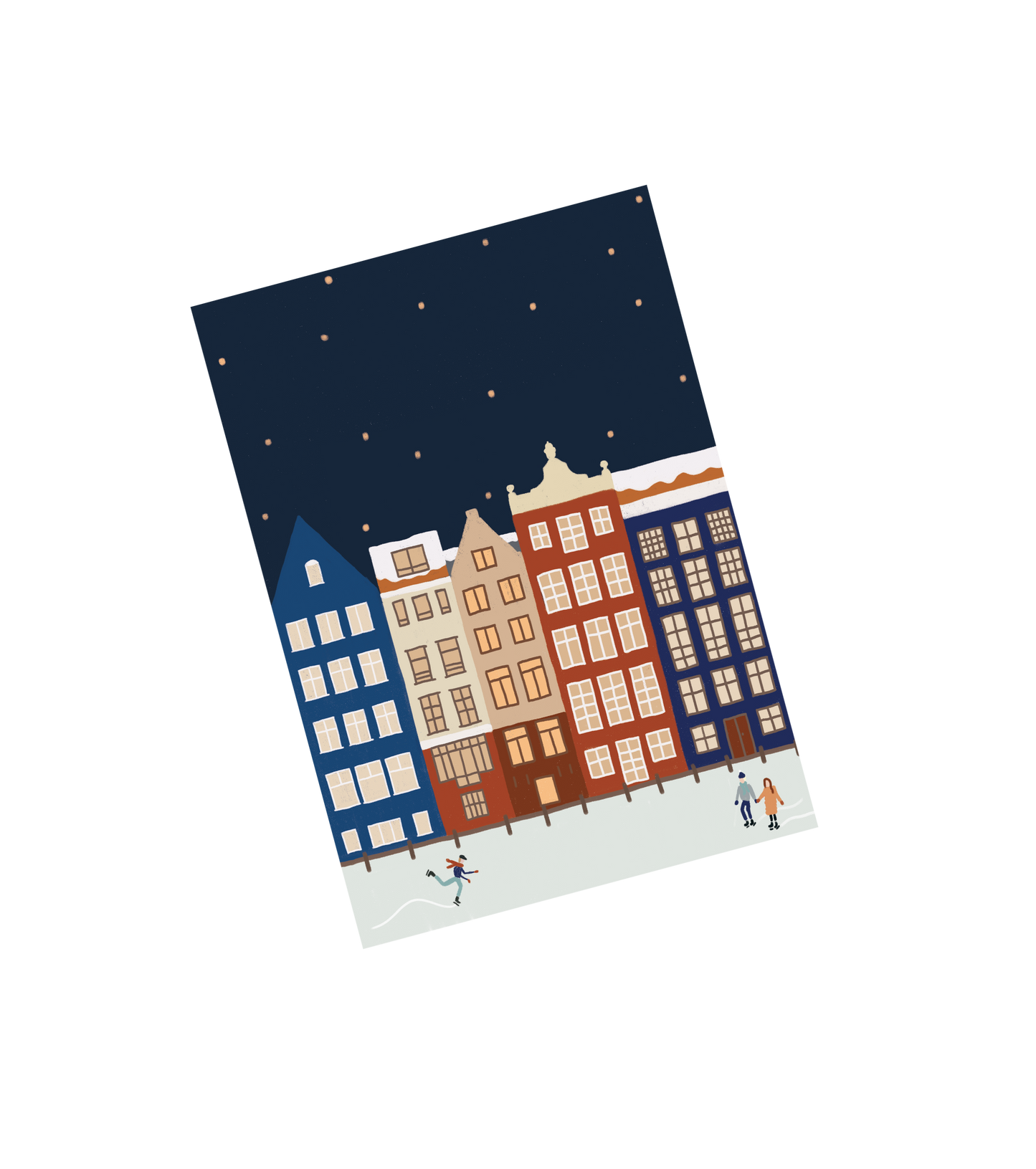 Kerstkaart - Winter