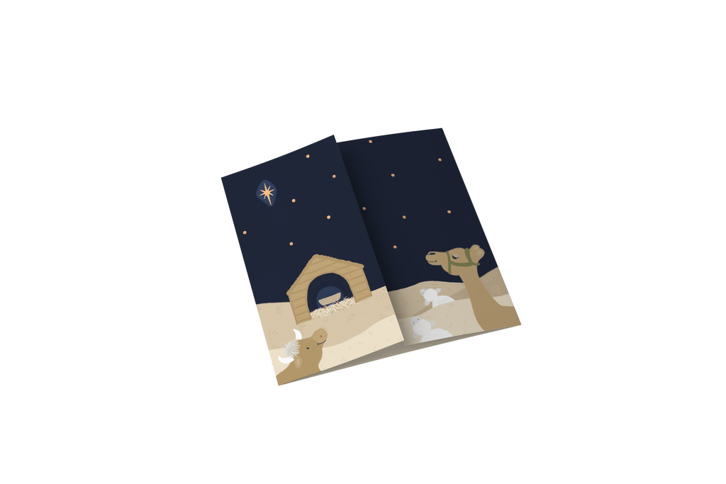 Kerstkaart - Joy to the world